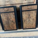 Paire de tables de chevet vintage