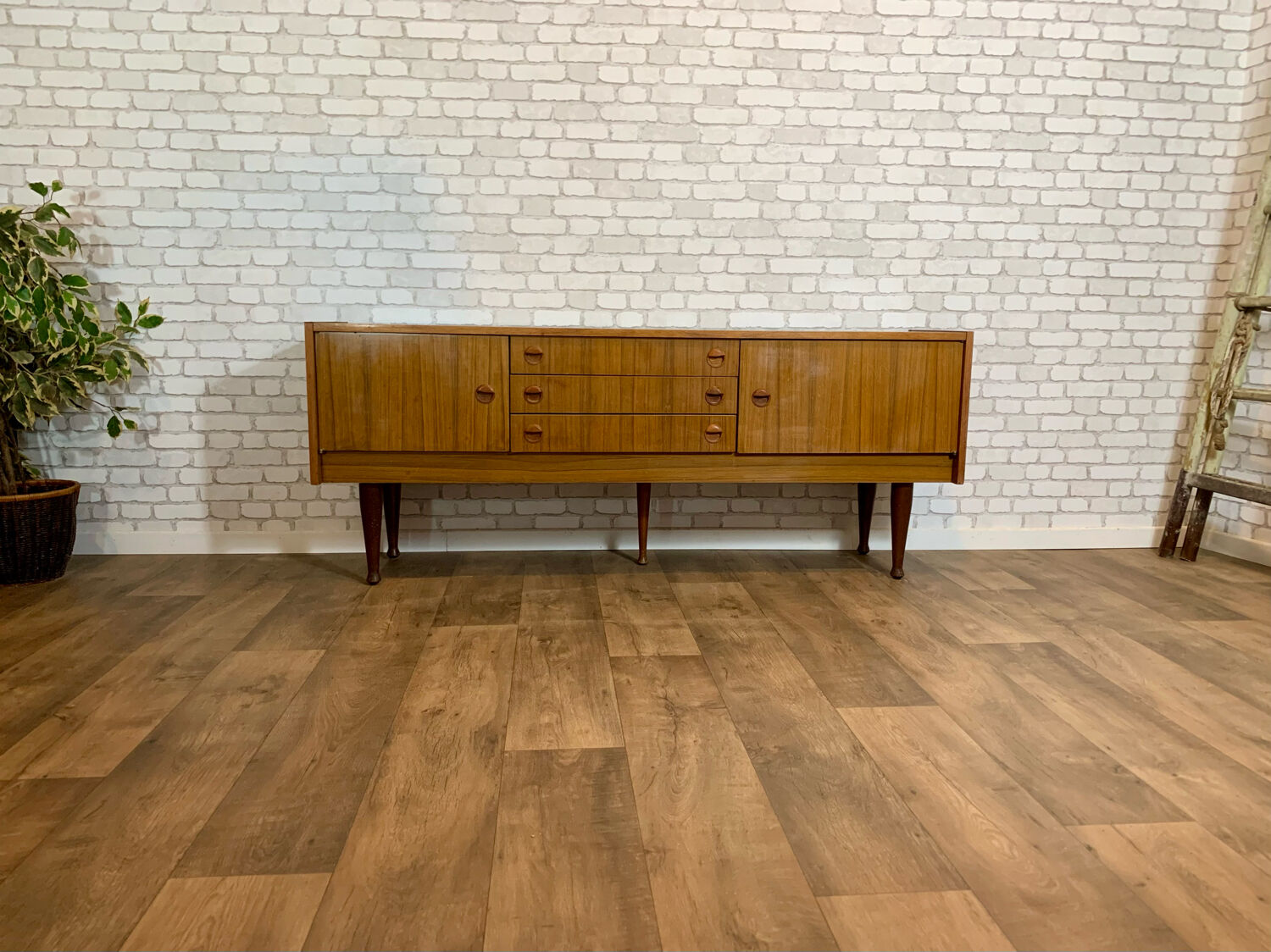 Vintage Scandinavian style enfilade 1960