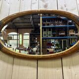 Miroir ovale art déco