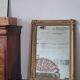 Antique rectangular mirror with mouldings 103 x 68