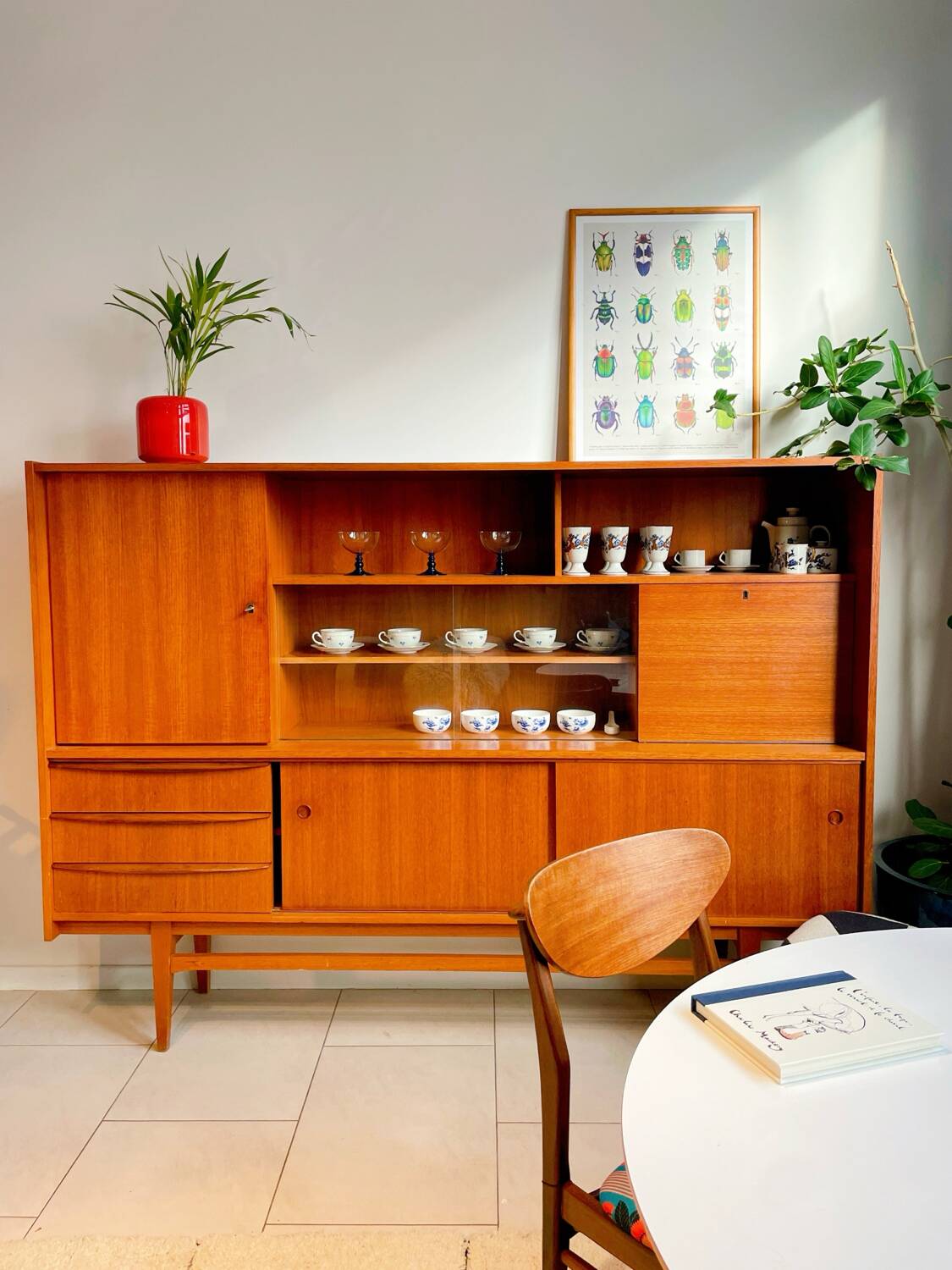 Teak sideboard – Deutsche Möbel – 1960s