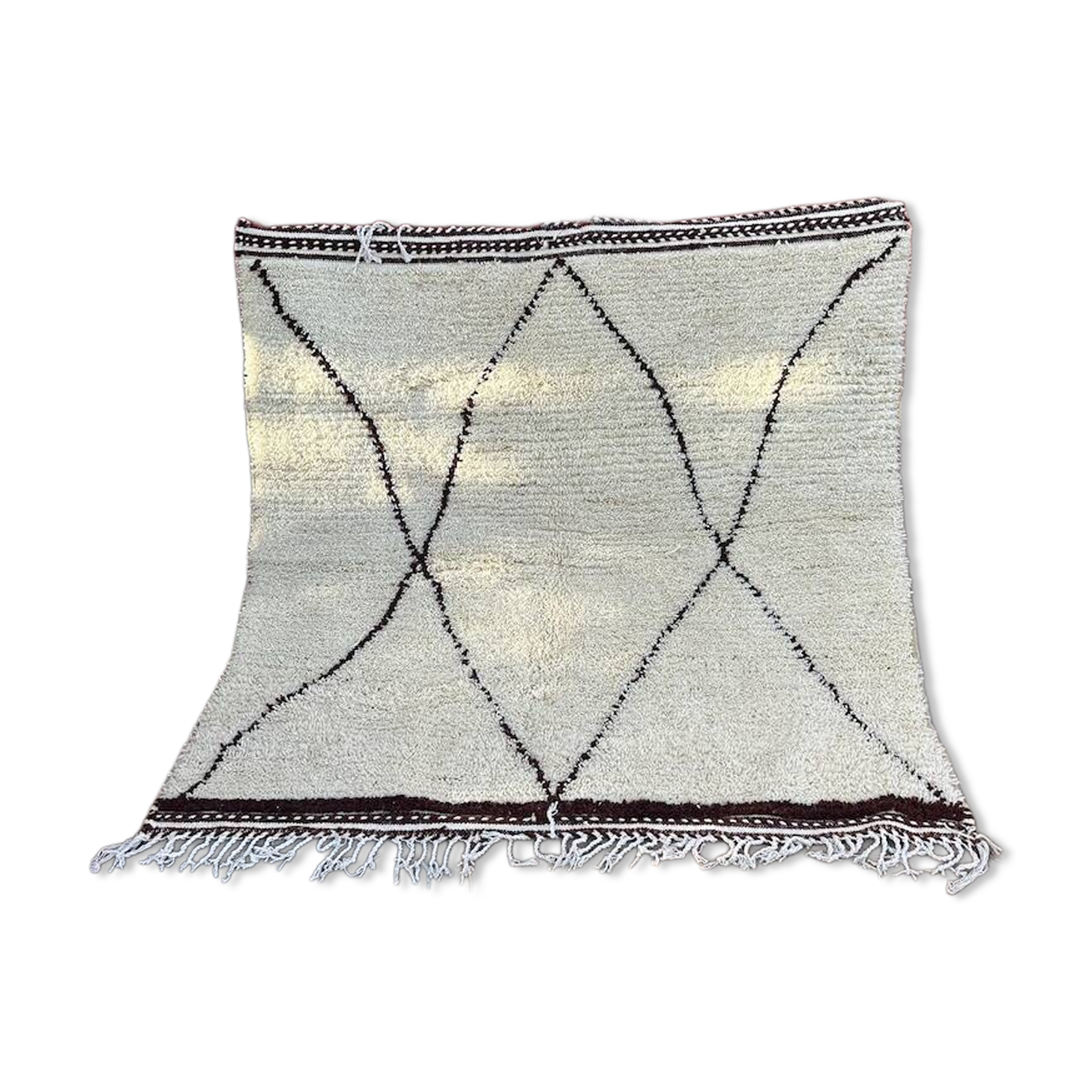 Handmade wool rug 200cm×200cm