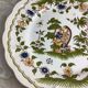 Antique decorative plate Moustiers France