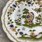 Assiette ancienne décorative Moustiers France