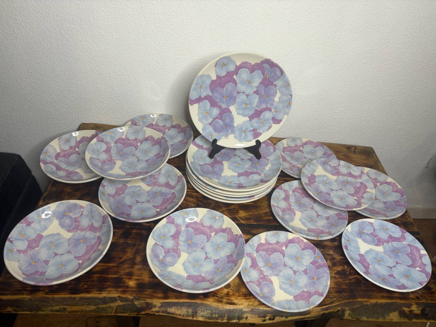 Ernestine Salerno service, Italy, 1960, 18 pieces