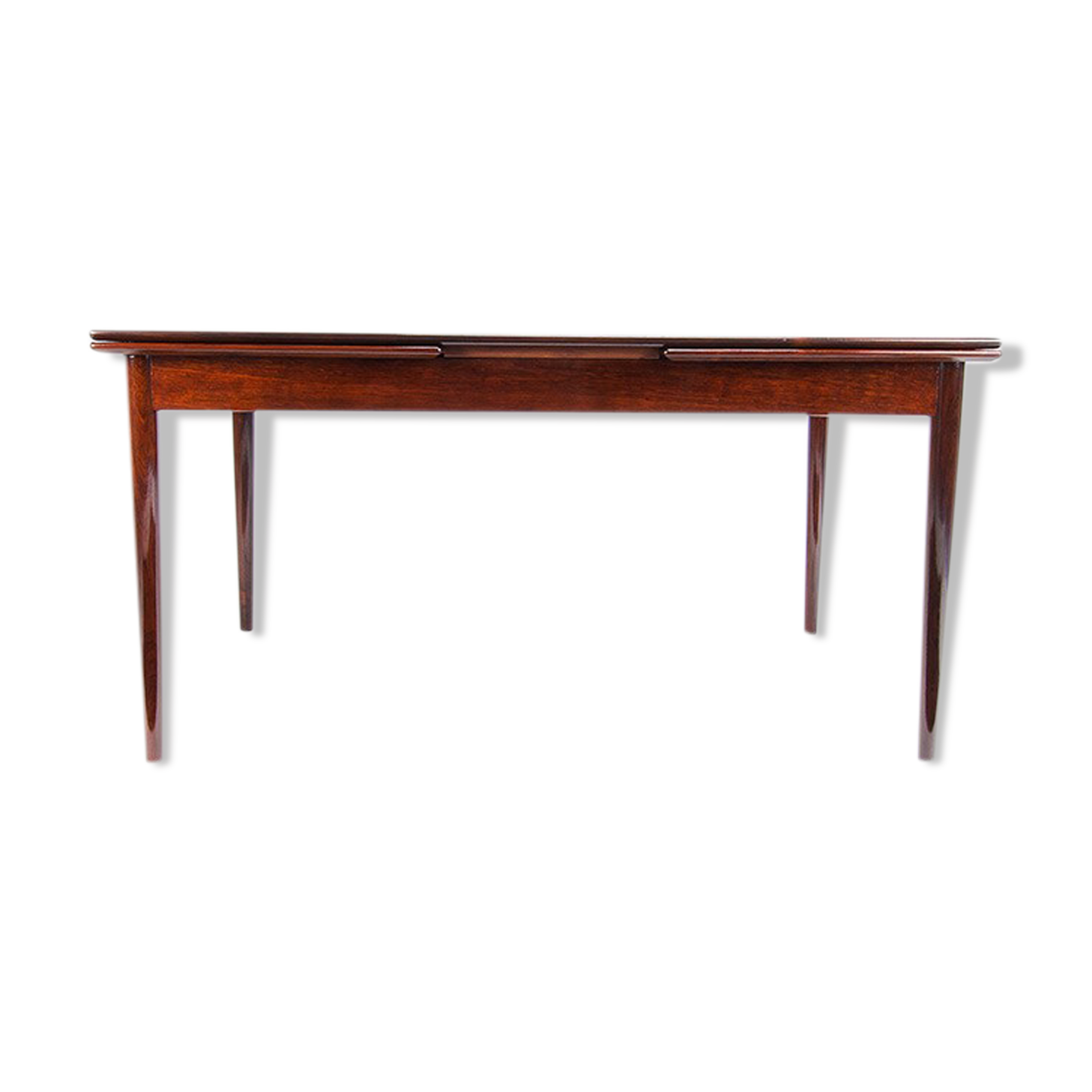 Mid century dining table in rosewood by a danish cabinetmaker, 1950’s