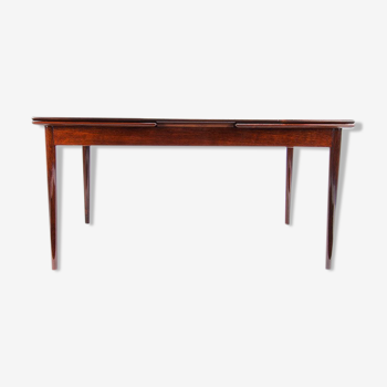 Mid century dining table in rosewood by a danish cabinetmaker, 1950’s
