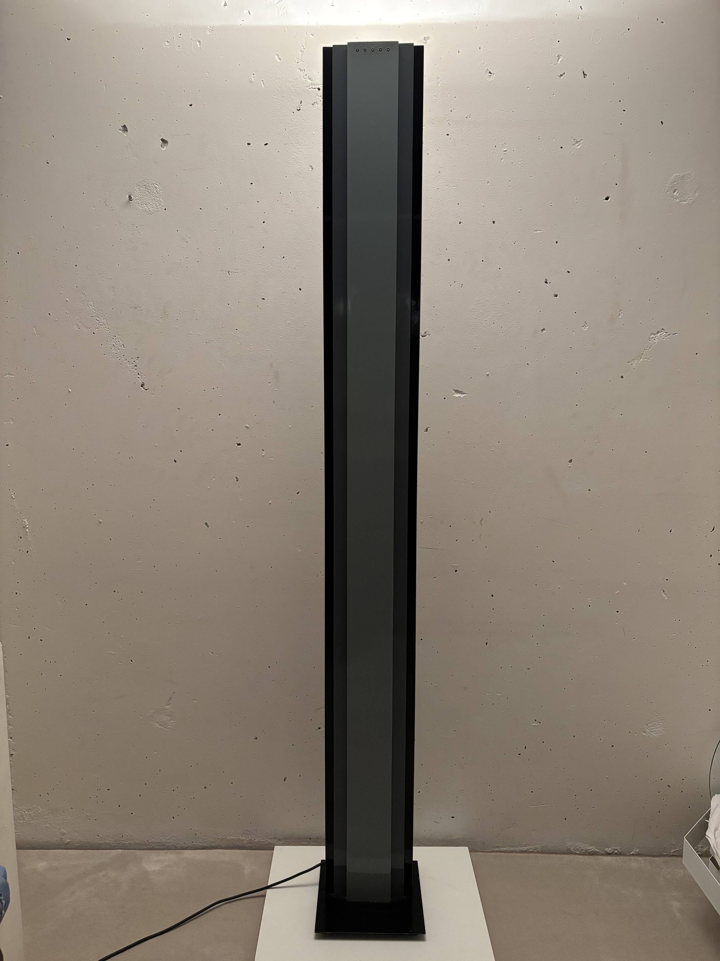 Totem Floor Lamp, Mauro Marzollo, TVE Italy 1980