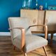 Pair of vintage scottish armchairs