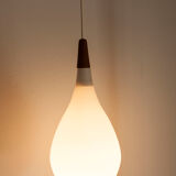 Opaline suspension drop of water by Holmegaard, 1960