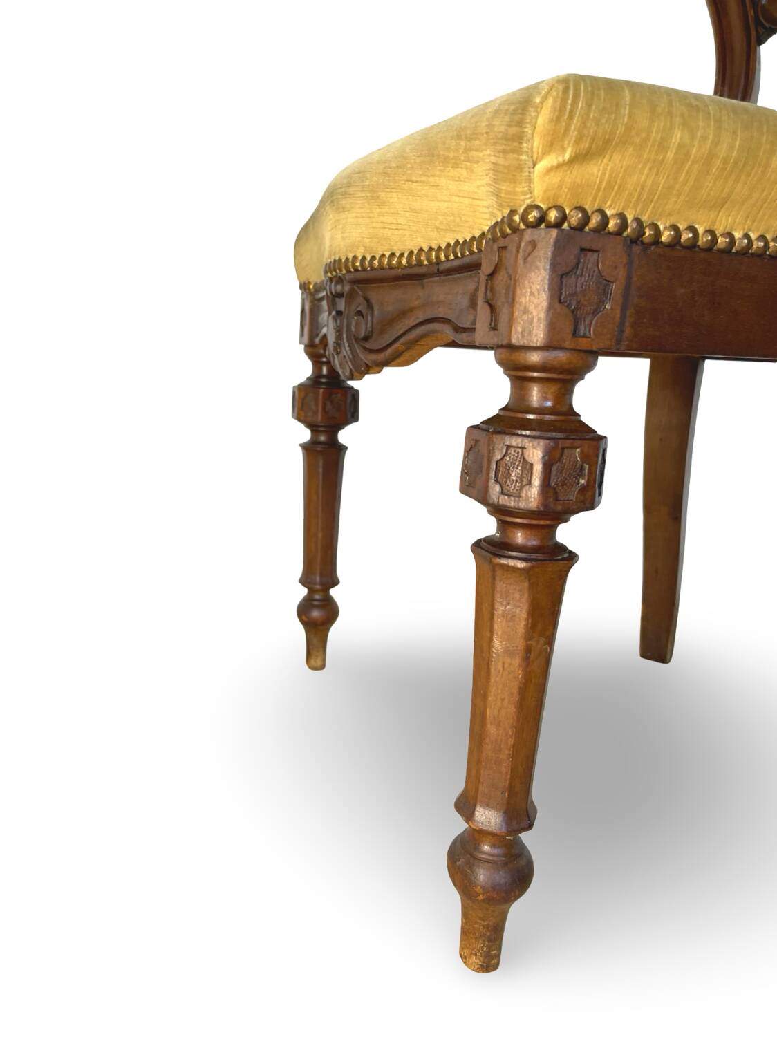 2 chaises et 1 chaise de coin italiennes, années 1950