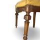 2 chaises et 1 chaise de coin italiennes, années 1950