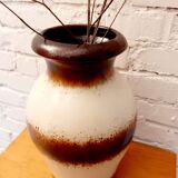 Vase en céramique vintage West Germany