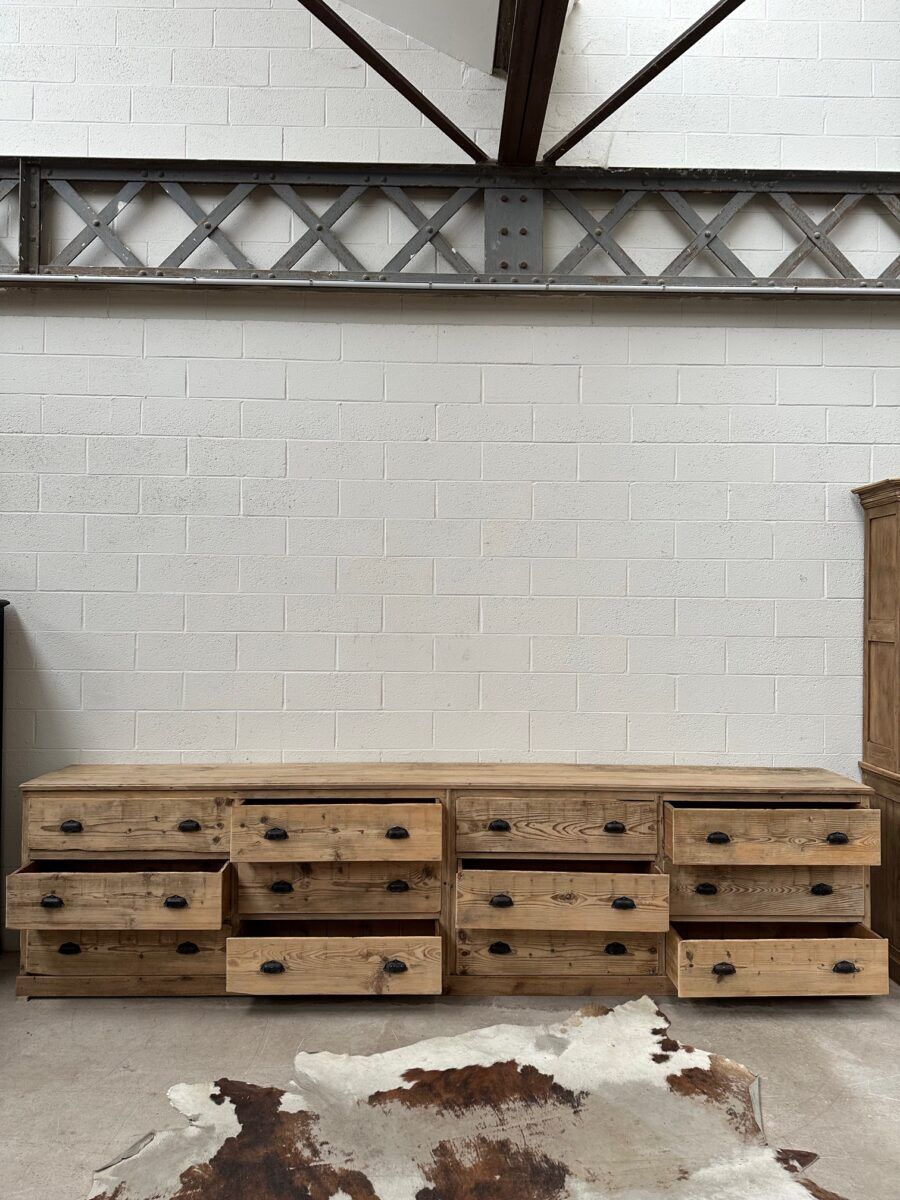 Workshop furniture from the early 20th century.