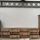 Workshop furniture from the early 20th century.