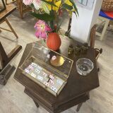 Small wooden display cabinet