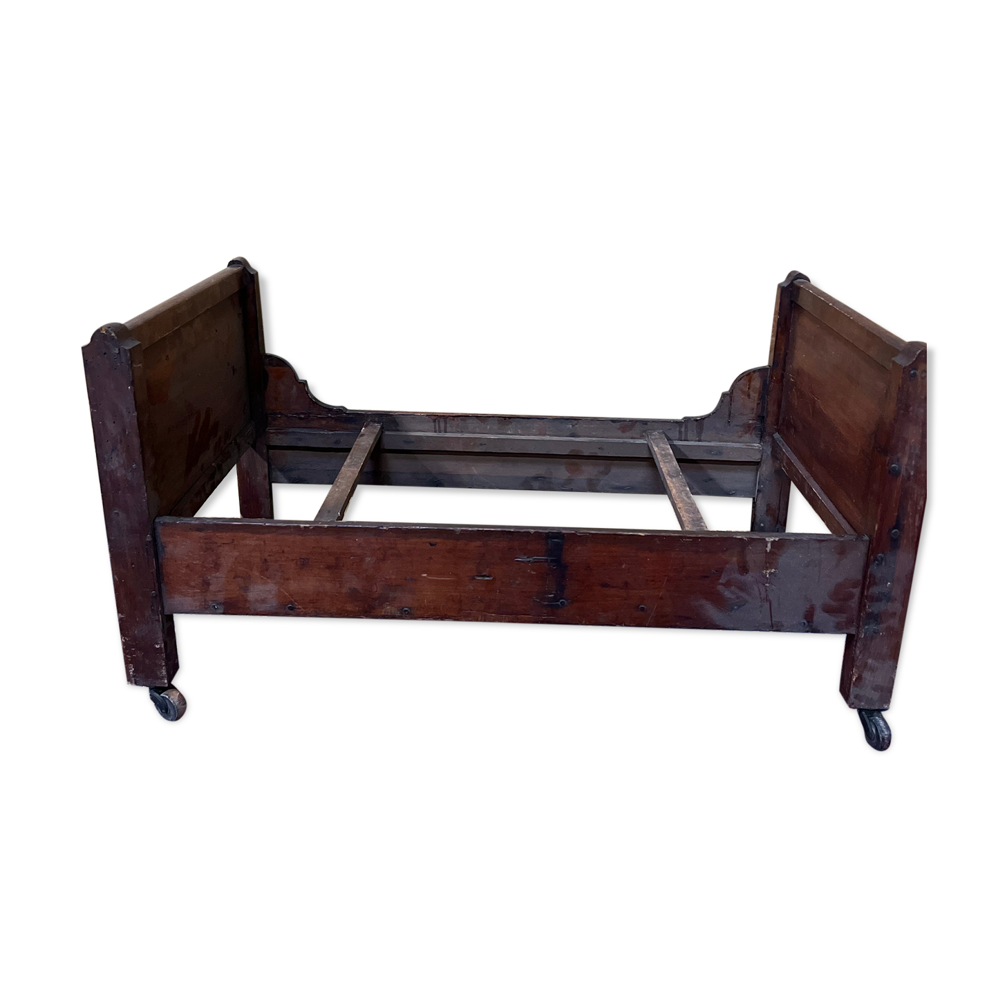 Lit Enfant Bebe En Bois Ancien Selency