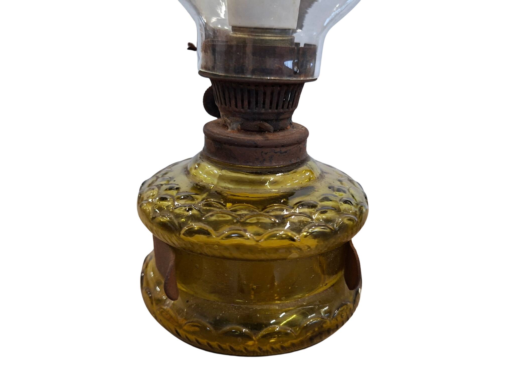 Coppia di Lampade Vintage DITMAR – Antiche Lampade a Olio Elettrificate con