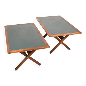 Pair of Børge Mogensen Desk / Work Tables early 1970s