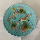 Set de 4 assiettes anciennes Majolica