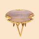 Janine Abraham Rattan Tripod Coffee Table