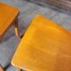 Series of 4 bistro chairs signed Baumann 1950 vintage