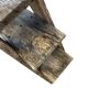 Multi-level vintage wooden support / freestanding shelf / plant table