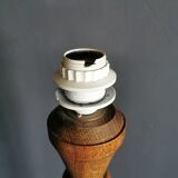 Wooden floor lamp