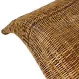 Karlskrona Rattan Wicker Chaise Lounge by Karl Malmvall for Ikea