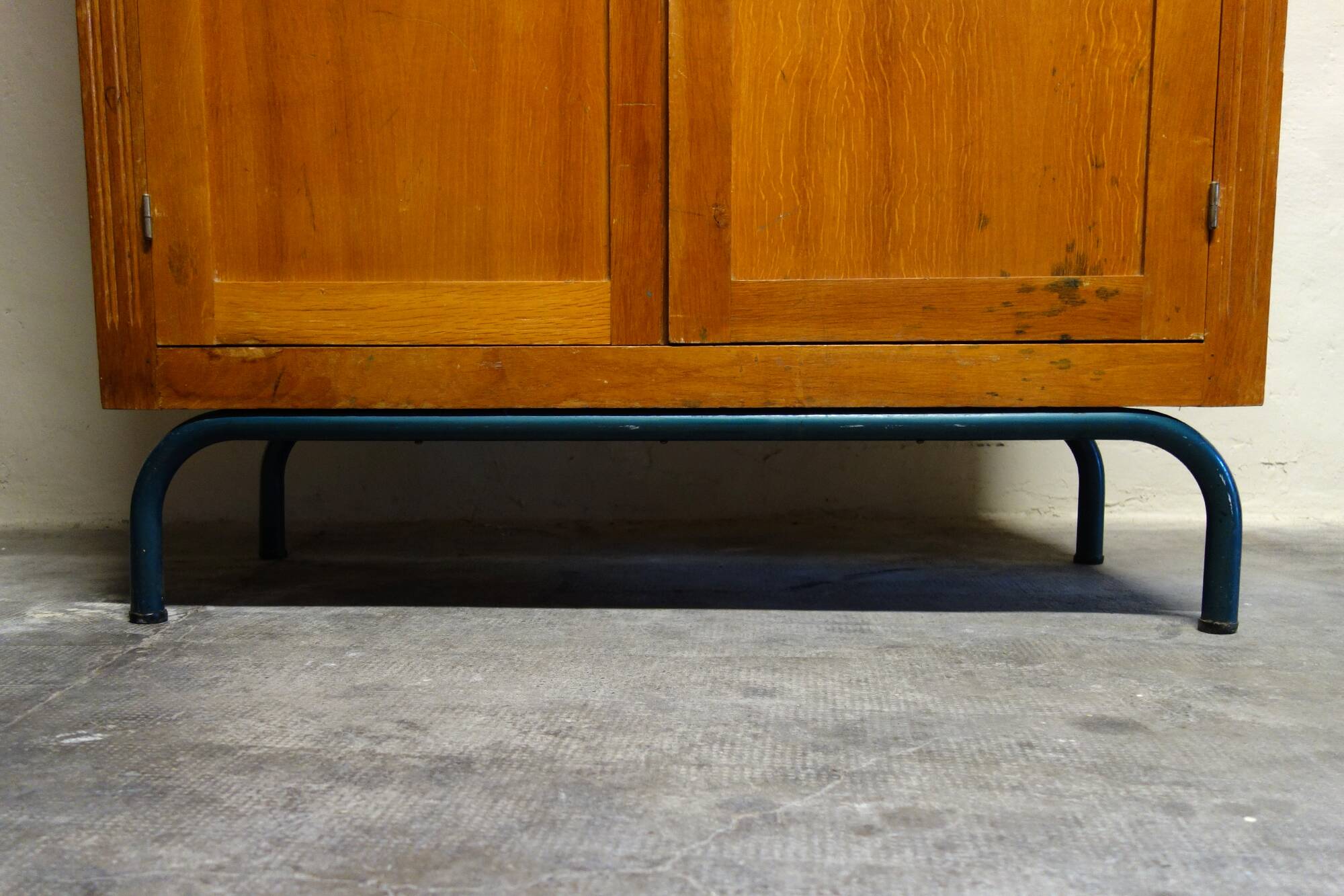 Glass school cabinet 1960
