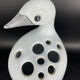 Duck vase by Jacques Molin Faïencerie de Charolles circa 1970