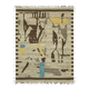 Hand-Knotted Turkish Contemporary 290 cm x 380 cm Beige Wool Carpet