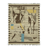 Tapis en laine beige contemporain turc fait à la main de 290 cm x 380 cm