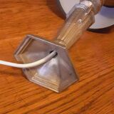 Art Deco lamp 1930 in tinned regula