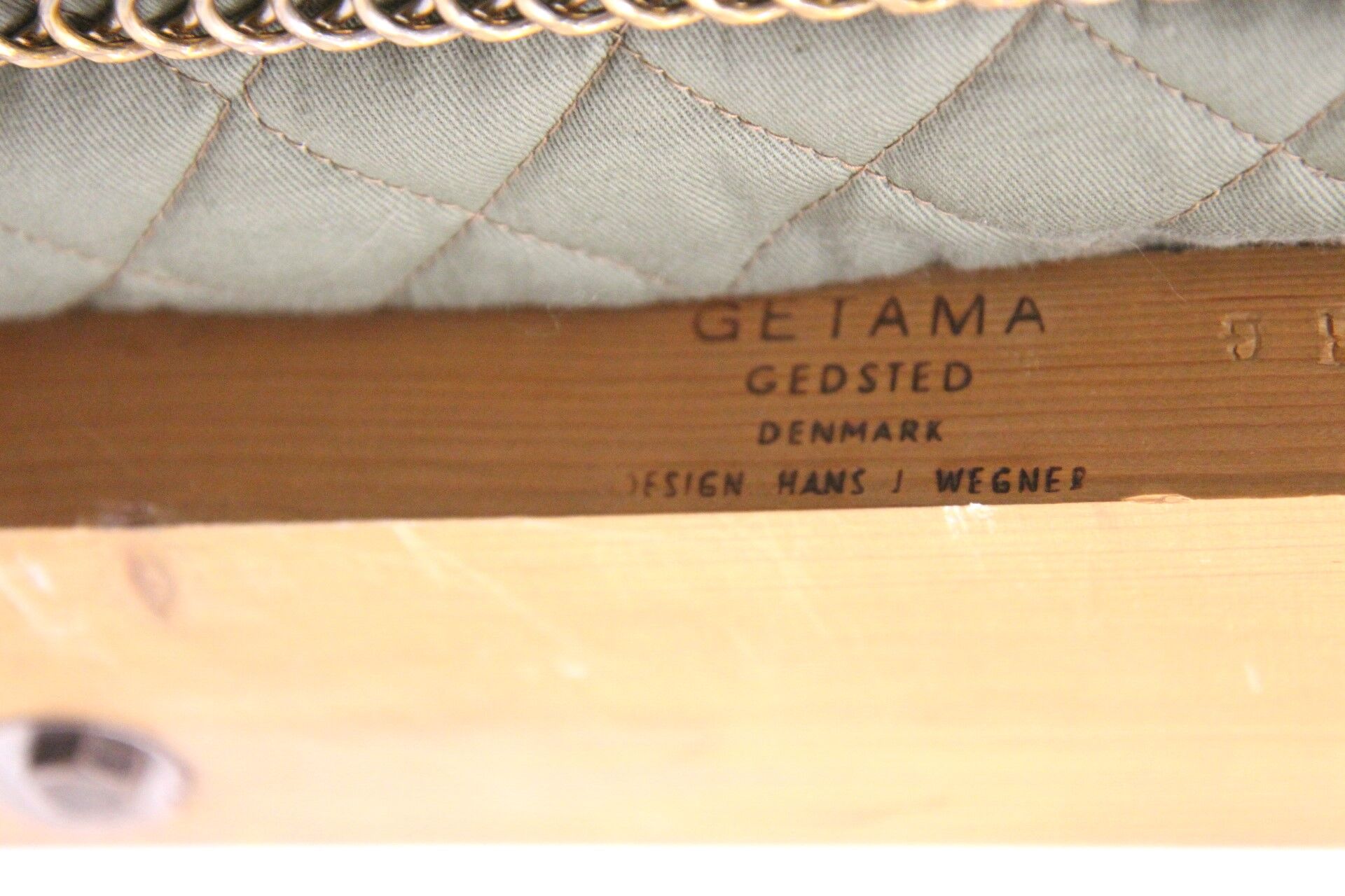 Oak ge-236 sofa, Hans J. Wegner, Getama, 1960