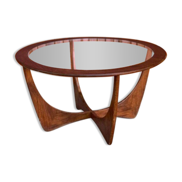 Table basse moderne en teck et verre du milieu du siècle par Victor Wilkins pour G-Plan, années 1960