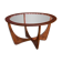 Mid-century modern teak and glass coffee table by Victor Wilkins for G-Plan, 1960s