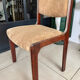 Ancienne chaise vintage style Guy Lefèvre (Maison Jansen)