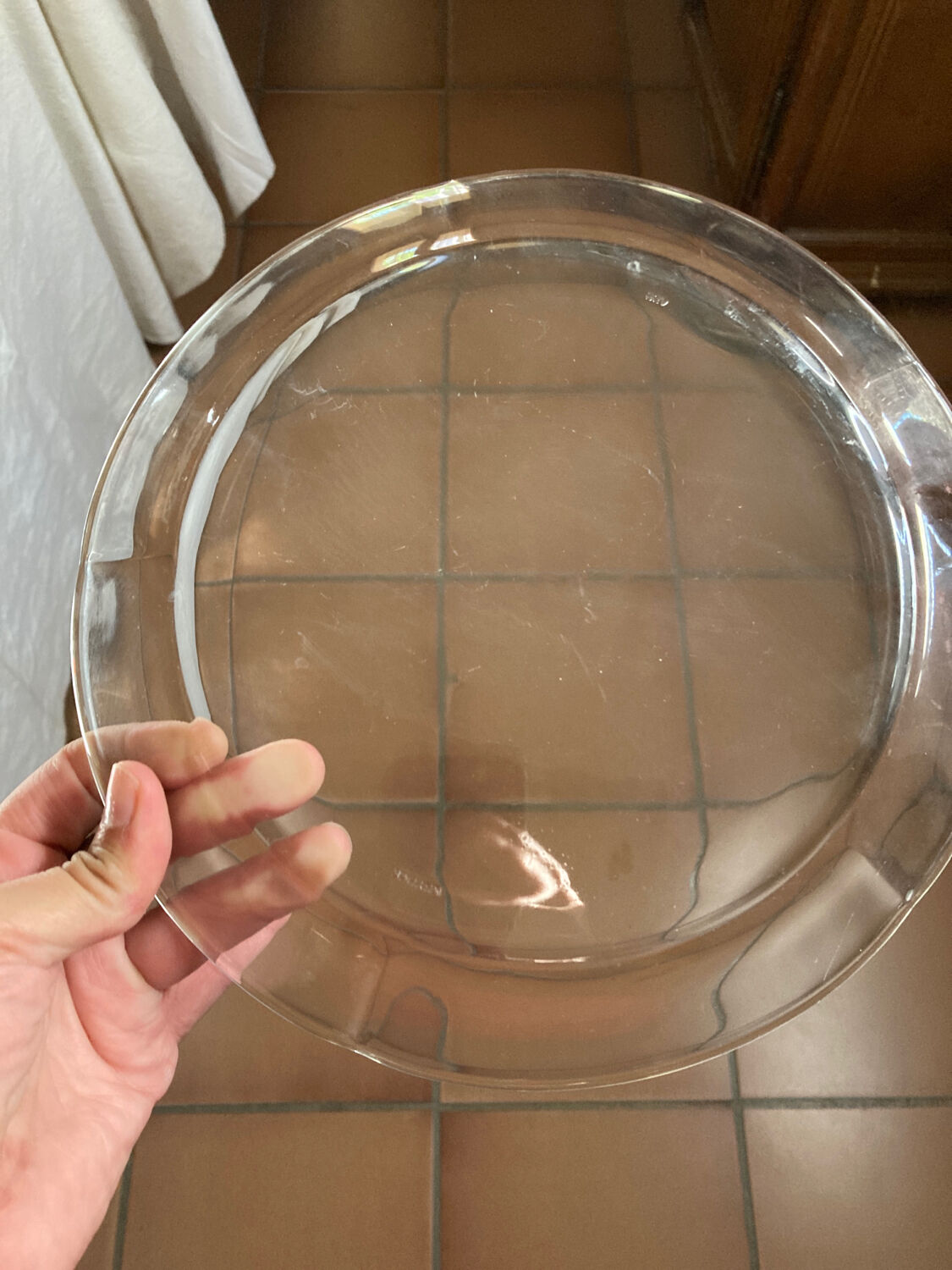 Set of 9 dishes transparent dishes