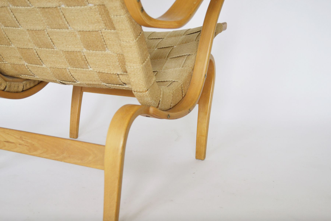 Fauteuil Pernilla par Bruno Mathsson pour Firma Karl Mathsson, 1976