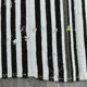 Tapis chanvre noir blanc, 181x223cm