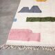 Handmade pure wool rug, 2/3 cm.