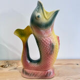 Vintage slurry fish decanter