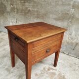 Antique work table side table or kitchen island