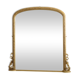 Miroir doré du 19ème siècle