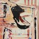 Swedish Oil on Canvas – “Composition” by Tore Hultcrantz