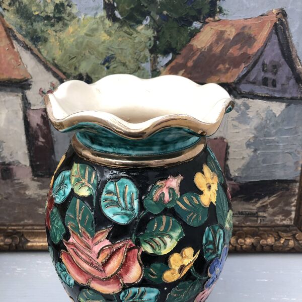 Vase Vallauris style Monaco 1950-1960