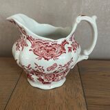 Charmant Pot à Lait Rouge Grenat – Ridgeway Staffordshire England Wind