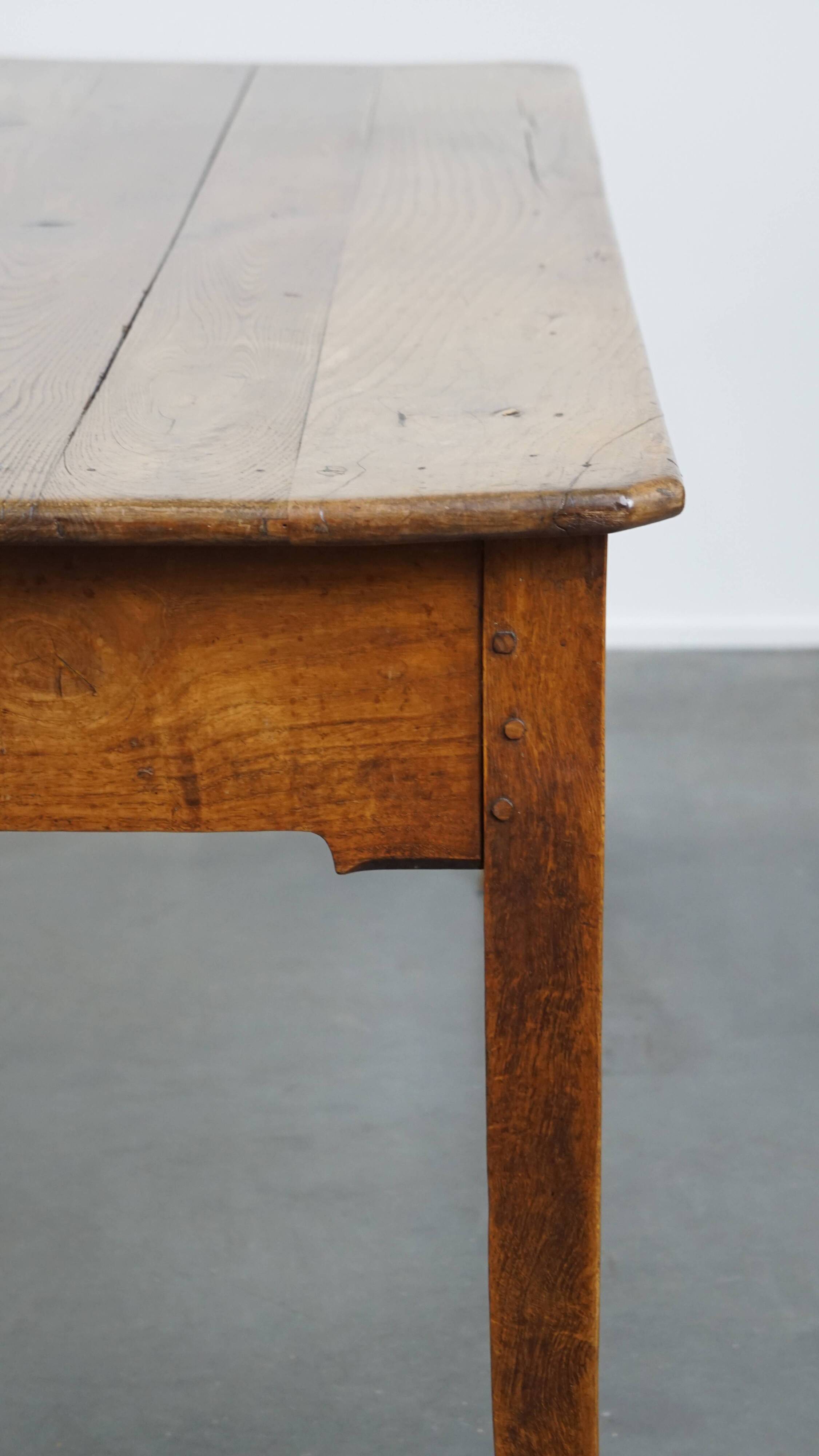 French Antique Dining Table / Desk with Drawer – Late 18th Century