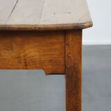 French Antique Dining Table / Desk with Drawer – Late 18th Century